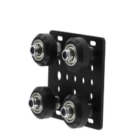 Bagian Printer 3D untuk 2020 v-slot profil aluminium cocok Set Plat Gantry V katrol pelat geser Khusus