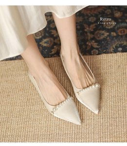 Nuove <span class=keywords><strong>Scarpe</strong></span> Estive da <span class=keywords><strong>Sposa</strong></span> di Alta Qualità per Donna, Tacco Quadrato Antiscivolo Traspirante con Aumento di Altezza - Product Image 5