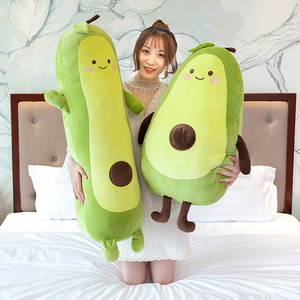 EZBABY Avocado Shaped <strong>Large</strong> <strong>Plush</strong> Keychain Soft Cute PP Cotton Long Pillow Leg Hugging Sleeping Position Washed Super Soft <strong>Plush</strong> - Product Image 2