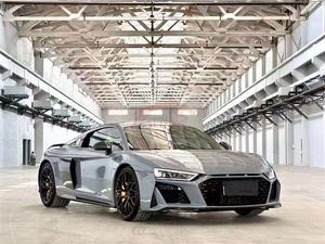 Actualización de modelo <span class=keywords><strong>antiguo</strong></span> nuevo estilo PP y kit de carrocerí<span class=keywords><strong>a</strong></span> de fibra de carbono para <span class=keywords><strong>Audi</strong></span> R8 parachoques delantero parachoques trasero faldones laterales parrilla alerón trasero - Product Image 4