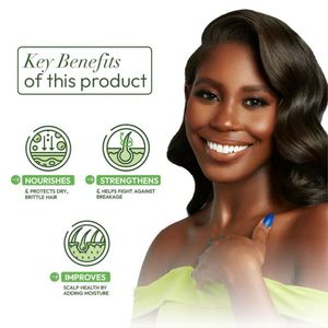 Etiqueta privada Natural 100% Aceite de oliva Crema fortificante Vestido para el cabello Infundido con aceite de ricino para fortalecer - Product Image 5