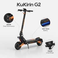 KuKirin G2 G4 G3 Master Max Pro 800W 48V 15Ah 45km/h 50km de Autonomía, Scooter Eléctrico Plegable de 10 Pulgadas para Adultos, Scooter Todoterreno G2