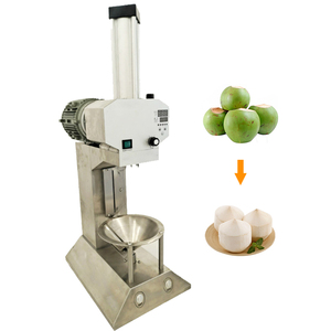 Machine de coupe de noix de coco tendre verte fabriquée en usine Machine d'épluchage de noix de coco de haute qualité Machine de découpe de noix de coco - Product Image 3