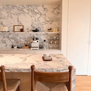 PerfectStone Marmo Bianco Arabescato 100% Naturale per Villa, Hotel, Sala da Pranzo, Soggiorno, Camera da Letto - Design Moderno e Lussuoso - Product Image 4