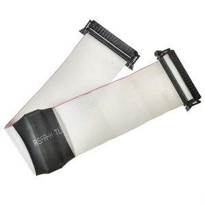 XPB Durable Reliable 2,54mm Pitch Double Ended Latch ing IDC Flach band kabel für große Wechsel richter Industrie anlagen. - Product Image 2