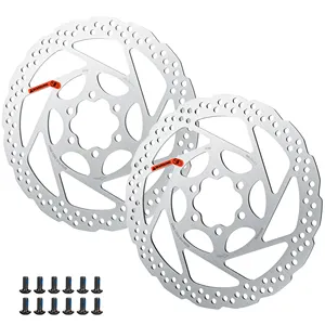 DYISLAND 160mm fabrika doğrudan satış sessiz ve aşınmaya dayanıklı yol bisikleti dağ bisikleti BMX MTB bisiklet fren diskleri