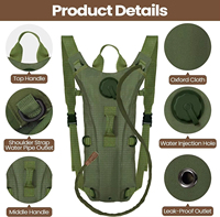 Sac à dos personnalisé pour le sport et l'hydratation Sac à eau imperméable pour l'alpinisme et le cyclisme avec vessie de 3 litres pour la randonnée et l'escalade