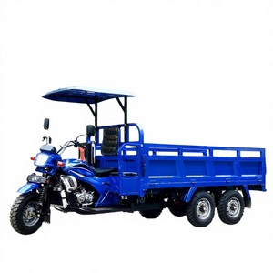 Tricycle motorisé à carrosserie ouverte, robuste, transfrontalier, best-seller, direct usine, refroidi par eau, <span class=keywords><strong>moto</strong></span> cargo 400 kg - Product Image 1