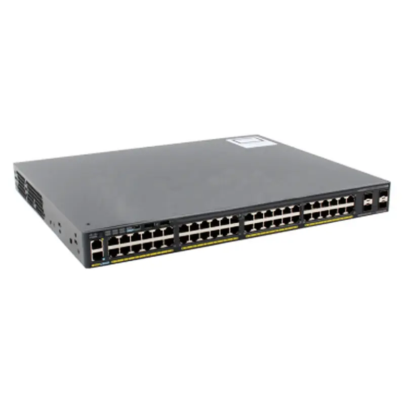 Le nouveau prix est bon 2960X 48 ports Gigabit Ethernet PoE 740W commutateur WS-C2960X-48FPS-L