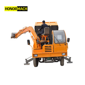 Prix usine Roues <span class=keywords><strong>5</strong></span> tonnes/8 tonnes Camion Monté <span class=keywords><strong>Pelle</strong></span> À Benne Basculante - Product Image 3
