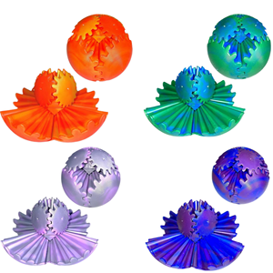 2025 mới đến 3D in bánh bóng Thần Tài Spinners cảm giác tự kỷ đồ chơi cho sự lo lắng cứu trợ bao gồm nhựa - Product Image 1