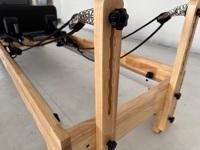 REAP Lit de Pilates en bois de chêne de haute qualité et durable pour la maison, le yoga et l'entraînement corporel