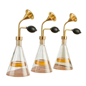 Nhà Máy bán hàng trực tiếp nước hoa mùi hương kính hiển thị đứng tinh dầu cà phê kiểm tra chai thủy tinh nước hoa mùi kệ trưng bày - Product Image 1