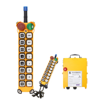 Télécommande industrielle sans fil universelle F24-16D à 16 boutons et double vitesse pour plateforme élévatrice et grue