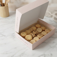 Boîtes alimentaires écologiques recyclables avec impression offset et pelliculage brillant, personnalisables pour l'emballage de gelées et d'articles artisanaux