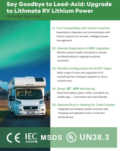 <span class=keywords><strong>Batterie</strong></span> de camping-car 12V 400Ah légère LiFePO4 à charge rapide pour caravane, camping-car et vie hors réseau - Product Image 4