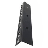 Console de mélangeur d'équipement Audio en métal épais professionnel de 2.0mm bande de Rail de support noir simple 3U/6U/10U/16U accessoires matériels