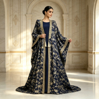 Abaya d'été élégante et respirante pour femme, style occidental, grande taille, bronzante, modeste et luxueuse, inspirée du Moyen-Orient, Dubaï