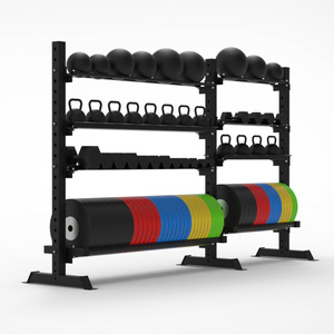 HALA-STORAGE SYSTEM4 + 6 כושר ציוד קיר כדור מתלה/Kettlebell מתלה כושר מתלה משקולת - Product Image 3