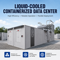 Infrastructure de centre de données en conteneur refroidi par liquide ZTMM avec redondance N+1