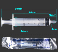 Seringue de 5ml en résine époxy, accessoires, aiguilles de distribution, bijoux à bricoler soi-même, moule à gâteau, breloques, outils de pipette d'injection de liquide, vente en gros