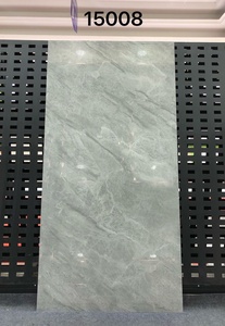 Carreau en porcelaine pleine masse 750x1500mm, grand format gris minimaliste moderne résistant à l'usure pour hôtel villa couloi - Product Image 4