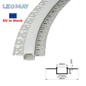 Armário de alta qualidade com faixa de luz LED para armazém da UE, tampa de liga de alumínio para lâmpadas, faixa de luz linear - Product Image 1