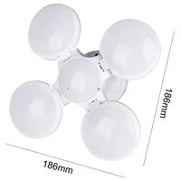 Lampe LED solaire d'urgence rechargeable par USB, pliable, en forme de ballon de football, pour panne de courant, tente, camping, pêche, extérieur