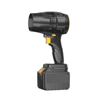 Vente flash - Mini souffleur d'air turbo 21V sans fil pour nettoyer la poussière du clavier, de l'ordinateur, de l'appareil photo et pour un usage domestique