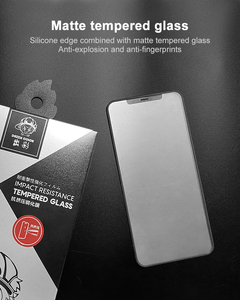 0.33MM Silicone Soft Edge 3D Full Coverage Protective Screen Protector With Frosted Tempered <span class=keywords><strong>Glass</strong></span> - Product Image 5