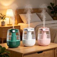 Humidificateur USB LED à succès avec aromathérapie pour la maison et l'hôtel, petit humidificateur USB pour voiture pour une conduite confortable