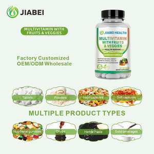 Kapsul Suplemen Serat Diet Nutrisi Seimbang Buah dan Sayur dari Pabrik OEM/ODM, Mendukung Antioksidan untuk Pencernaan Dewasa - Product Image 2