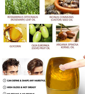 Cire coiffante pour <span class=keywords><strong>cheveux</strong></span> qui adhère finement et uniformément pour créer une <span class=keywords><strong>coiffure</strong></span> professionnelle dense, ferme et soigneusement peignée - Product Image 5