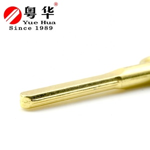 OEM ODM precio barato de Casa clave en blanco Chapado en níquel latón Color oro clave en blanco para cerrajero - Product Image 6