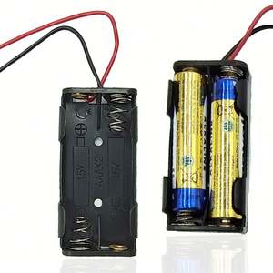 المنتجات الأكثر مبيعًا <span class=keywords><strong>UM</strong></span> 4 Aaa R03 حامل بطارية جافة مع حامل بطارية خيوط 2 خلية Aaa - Product Image 1