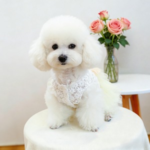 <b>Dog</b> Tutu Skirt Floral Polyester Princess Dress <b>Small</b> Medium Pet <b>Clothes</b> Four Seasons - Product Image 4
