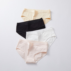 Ropa Interior de Algodón para Chicas, Estilo Hipster, Transpirable, Antibacteriana, para Uso Diario, Cintura Japonesa, Tipo Bikini para Estudiantes, Directo de Fábrica - Product Image 4