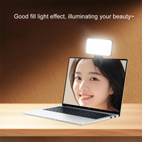 Lumière de Remplissage LED Rechargeable pour Selfie Live Streaming Téléphone Vidéo Flash Photographie Maquillage Flexible Téléphone Mobile Accessoire