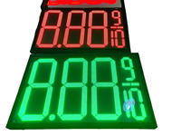 Bluewin-LED 8.889/10 layar Display LED Digital impor luar ruangan tampilan stasiun bensin Led AS