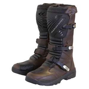 HIKE IMPEX High Performance Motorcycle Racing Boots – Anti-Slip Protective Riding Boots with Shin Guard, <b>Ankle</b> <b>Support</b> - Product Image 1