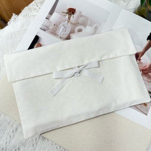 Chuanghua Factory Price Organic Cotton Recyclable <b>Envelope</b> Shoe Bags Dust Bag Custom Jewelry Bag - Product Image 1