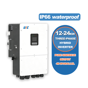 UNC 24kw 48v IP66 2MPPT 380V/400v On/OffGrid Triphasé CT RS485/UPS Affichage LCD 98% 360. Protection contre les surtensions et les sous-tensions - Product Image 4