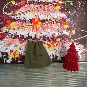 Promotional Custom Logo Printed <b>Drawstring</b> Canvas Bag Gift Jewelry Packaging Organic Cotton Canvas <b>Pouch</b> - Product Image 6