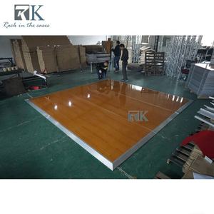 Piso de Baile con Diseño de Madera, Bordes de Aluminio, Resistente y Estable - Product Image 5