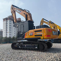 Excavatrice sur chenilles SANY SY215H d'occasion, 21,5 tonnes, excavatrice hydraulique SANY SY235H SY245H d'occasion à vendre
