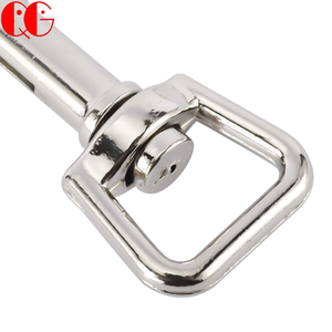 Broche de gatillo giratorio de alta resistencia de Metal de aleación de Zinc, hebilla de gancho, Clip de ojo giratorio DIY para collares, correa de perro, accesorio de Hardware - Product Image 6