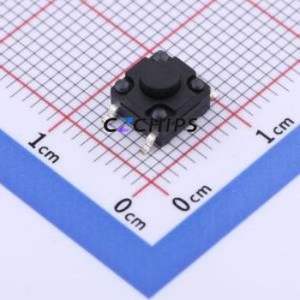 TC-06104F-045E Tactile Switch SMD Switch Single Pole Single Throw Round Button 2.5N 6mm - Product Image 1