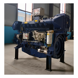 ספינות כוח מי ים מקורר 200 כ "ס 250hp 300hp 400 כ" כ 450כ "כ כמון אוויר גנרטור ימי דיזל 400kw - Product Image 1