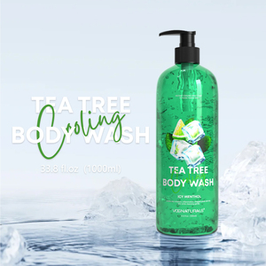 <span class=keywords><strong>Gel</strong></span> <span class=keywords><strong>douche</strong></span> hydratant antifongique à l'huile d'arbre à thé rafraîchissant de marque privée <span class=keywords><strong>pour</strong></span> les démangeaisons de la peau sèche effet rafraîchissant naturel - Product Image 2