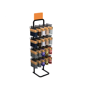 Floor <strong>Stand</strong> <strong>Display</strong> Rack With Hook Metal 4 Tiers <strong>Display</strong> Racks for Cell Phone Accessories,Phone Case,Charger Store <strong>Display</strong> <strong>Stand</strong> - Product Image 2